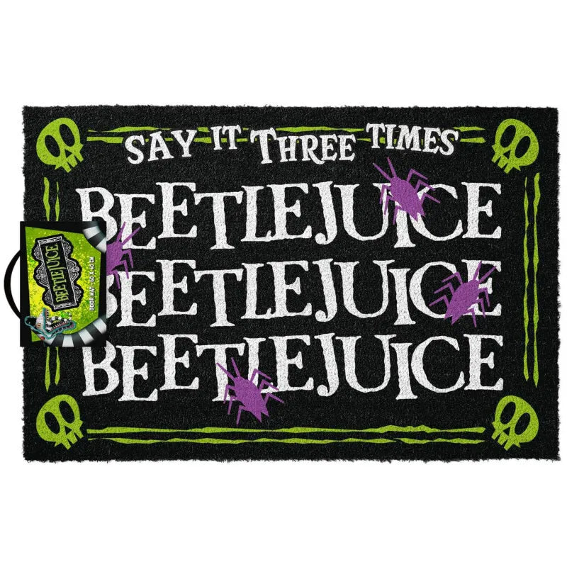 Beetlejuice – durų kilimėlis (40 x 60 cm)