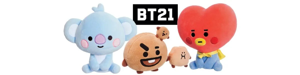 BT21 – KOYA A6 sąsiuvinių rinkinys (3 vienetai)