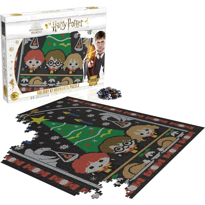 Harry Potter – 1000 dalių dėlionė dekoratyvinėje dėžutėje (Holidays at Hogwarts)