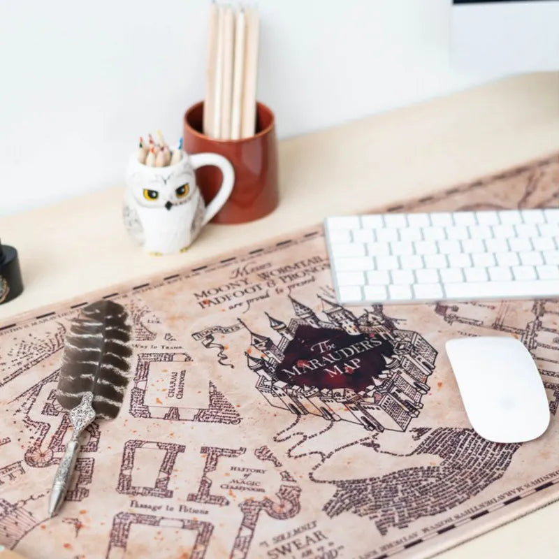 Harry Potter – XXL žaidimų / stalo kilimėlis Marauder's Map (80 x 35 cm)