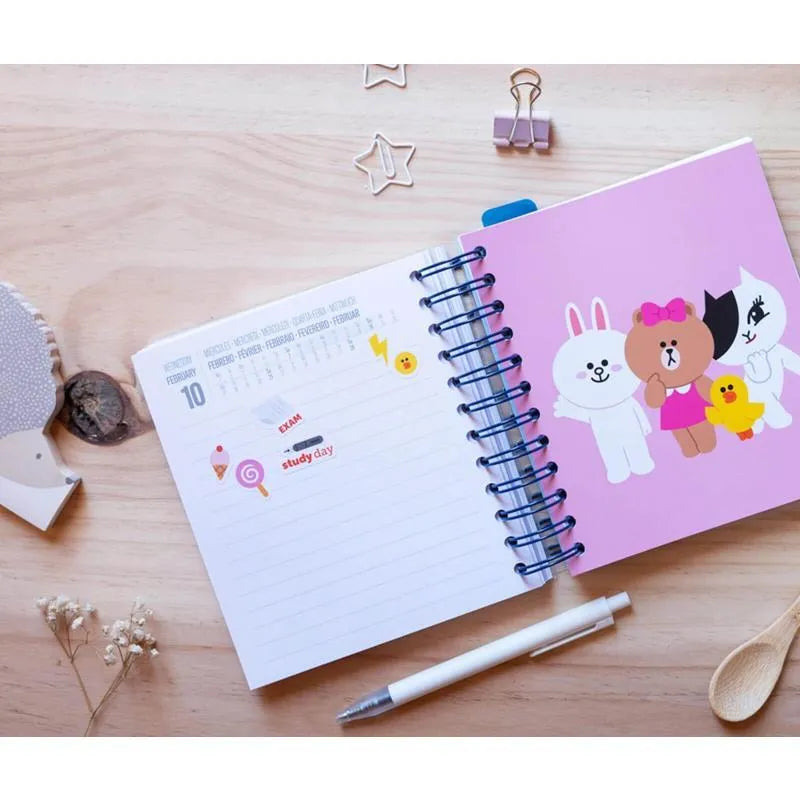 Line Friends – 2020/2021 m. kalendorius