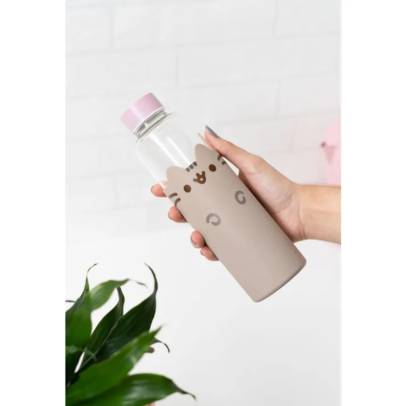 Pusheen – 500 ml stiklinis gertuvė