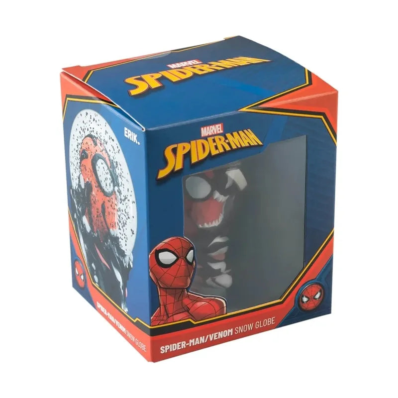 Spiderman – stiklinis sniego gaublys „Spider-Man & Venom“ su dovanų dėžute