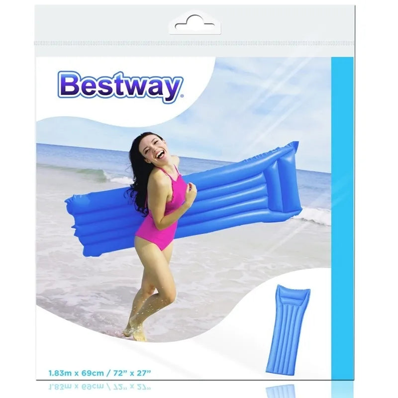 Bestway – pripučiamas paplūdimio čiužinys, 183x69 cm (mėlynas)