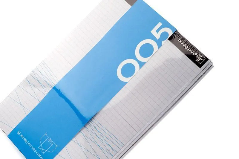 Booq Booqpad – užrašų knygelių rinkinys (3 vnt.), 5 mm tinklelis