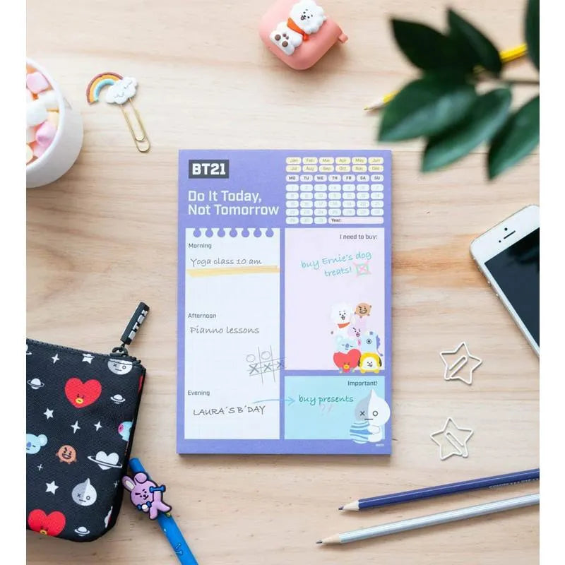 BT21 - A5 formato kasdienis planuotojas