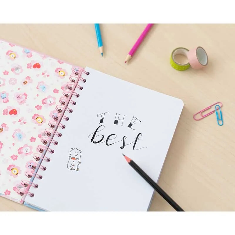 BT21 – A5 formato užrašų knygelė