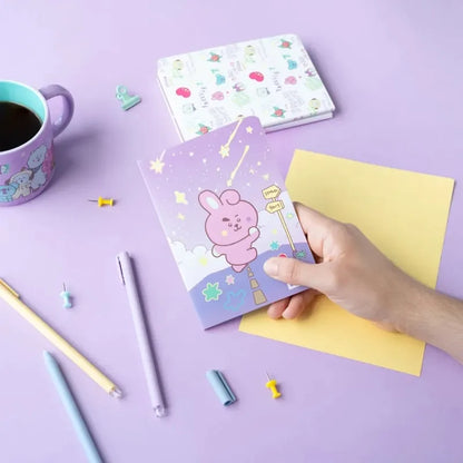 BT21 - A6 dydžio COOKY sąsiuvinių rinkinys (3 vnt.)