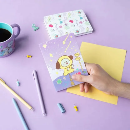 BT21 – A6 sąsiuvinių rinkinys CHIMMY (3 vnt.)