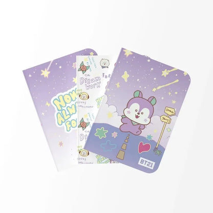 BT21 – A6 sąsiuvinių rinkinys MANG (3 vnt.)