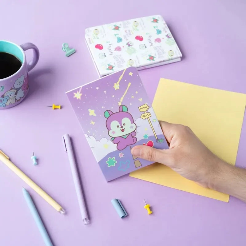 BT21 – A6 sąsiuvinių rinkinys MANG (3 vnt.)