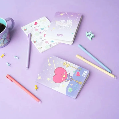 BT21 – A6 užrašų knygelių rinkinys TATA (3 vnt.)