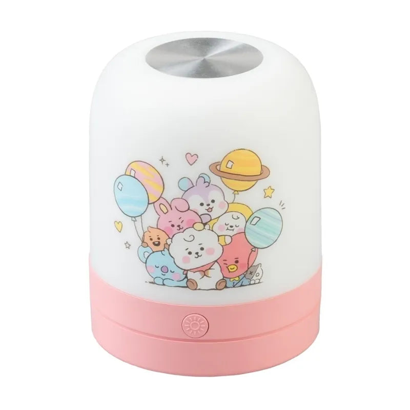 BT21 – belaidė USB-C LED naktinė lempa vaikams su reguliuojamu ryškumu