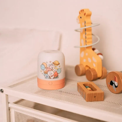 BT21 – belaidė USB-C LED naktinė lempa vaikams su reguliuojamu ryškumu