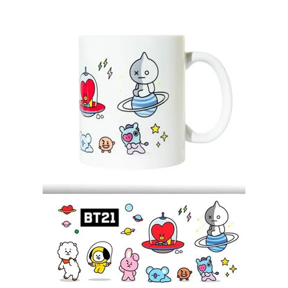 BT21 - Keraminis puodelis 300ml