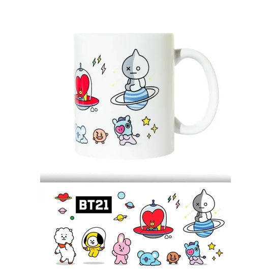 BT21 - Keraminis puodelis 300ml