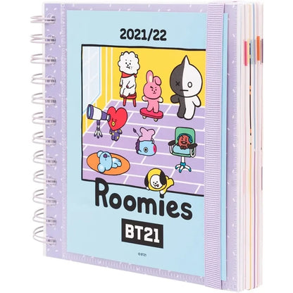 BT21 - Mokslo metų kalendorius 2021/2022 (mėlynas)