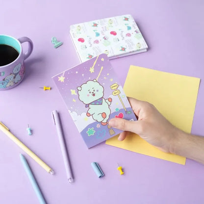 BT21 – užrašinių rinkinys RJ, A6 dydis (3 vnt.)