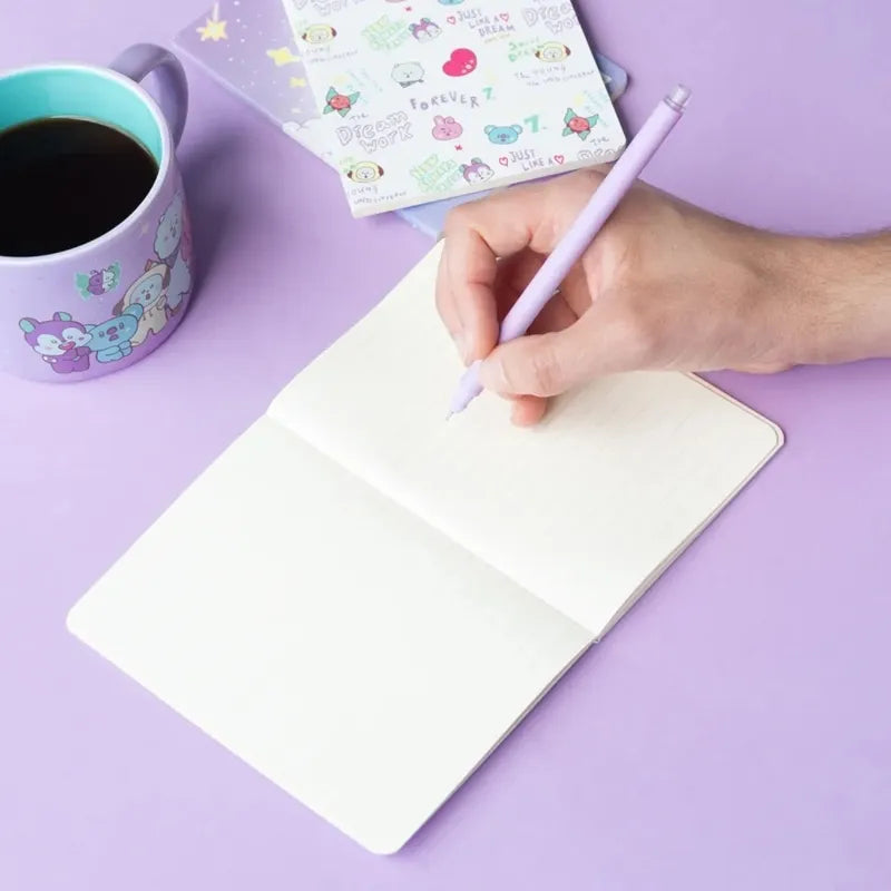 BT21 – užrašinių rinkinys RJ, A6 dydis (3 vnt.)