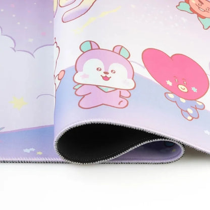 BT21 – XXL stalo kilimėlis / žaidimų kilimėlis (80 x 35 cm)