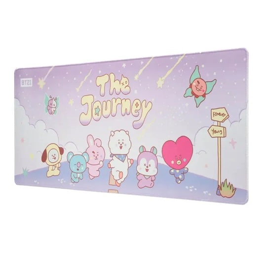 BT21 – XXL stalo kilimėlis / žaidimų kilimėlis (80 x 35 cm)