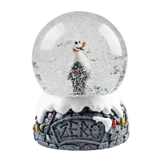 Disney Nightmare Before Christmas – stiklinis sniego gaublys Zero dovanų dėžutėje