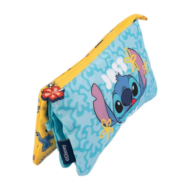 Disney Stitch – 3 skyrių penalas iš „Tropical“ kolekcijos