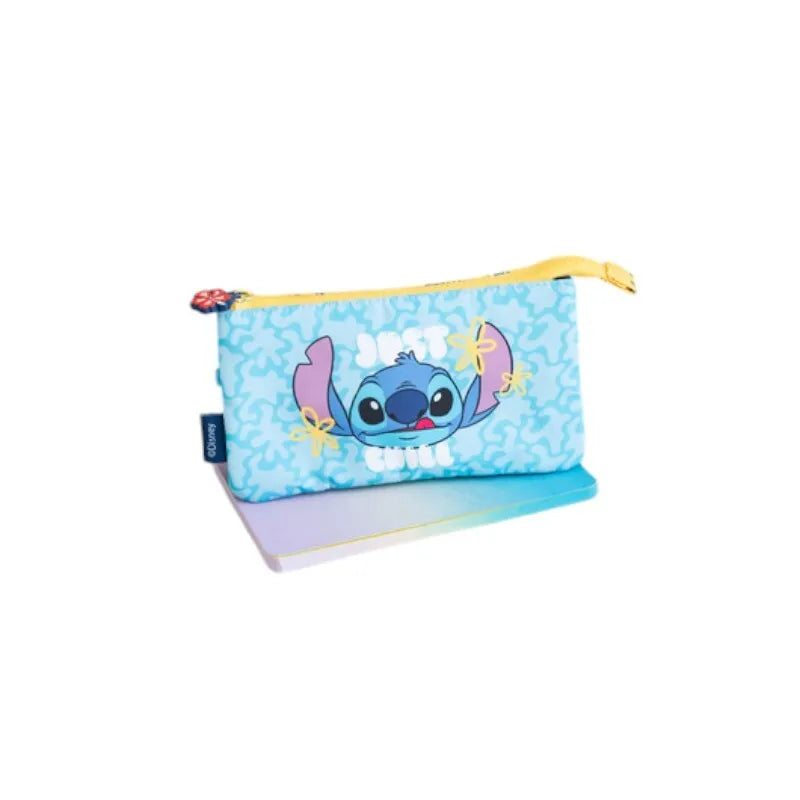 Disney Stitch – 3 skyrių penalas iš „Tropical“ kolekcijos