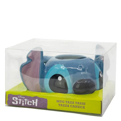 Disney Stitch – 3D keraminis puodelis dovanų dėžutėje, 375 ml