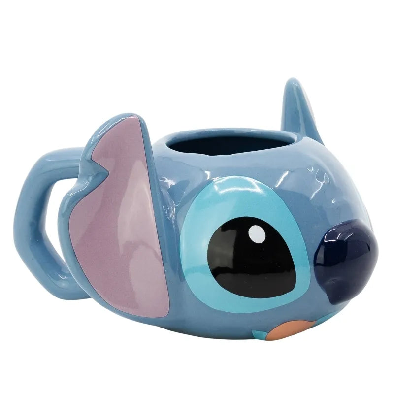 Disney Stitch – 3D keraminis puodelis dovanų dėžutėje, 375 ml
