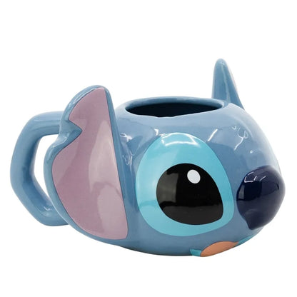 Disney Stitch – 3D keraminis puodelis dovanų dėžutėje, 375 ml