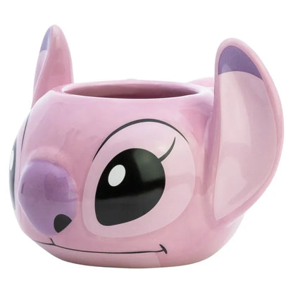 Disney Stitch – 3D keraminis puodelis dovanų dėžutėje iš „Angel“ kolekcijos, 375 ml