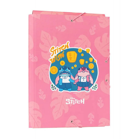 „Disney Stitch“ – A4 formato aplankas su gumele (24 x 34 cm)