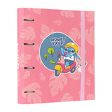 Disney Stitch – A4 segtuvas (4 žiedai, su gumele)