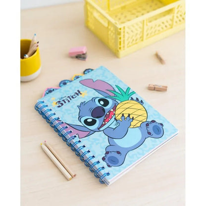 Disney Stitch – A5 sąsiuvinis iš „Tropical“ kolekcijos
