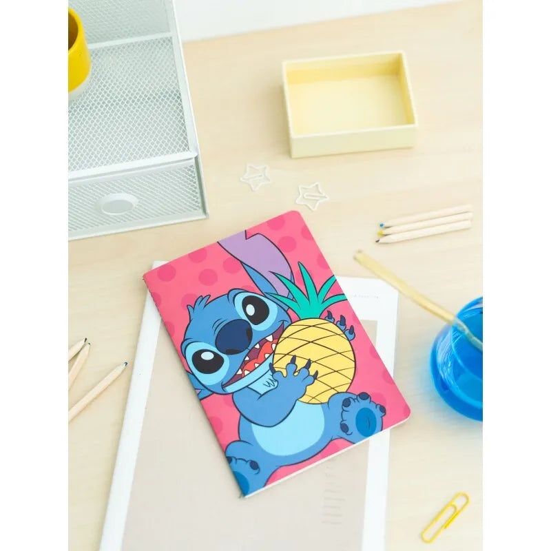 Disney Stitch – A5 sąsiuvinių rinkinys iš Tropical kolekcijos, 3 vnt.