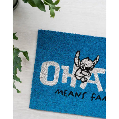 Disney Stitch – durų kilimėlis (40 x 60 cm) (mėlynas)