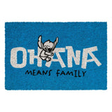 Disney Stitch – durų kilimėlis (40 x 60 cm) (mėlynas)