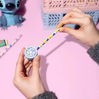 Disney Stitch – „Foodie“ kanceliarinių prekių rinkinys (8 dalys)