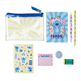 Disney Stitch – „Foodie“ kanceliarinių prekių rinkinys (8 dalys)