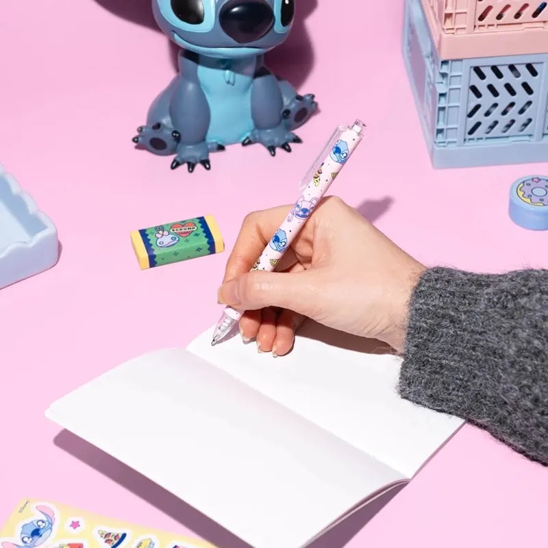 Disney Stitch – „Foodie“ kanceliarinių prekių rinkinys (8 dalys)