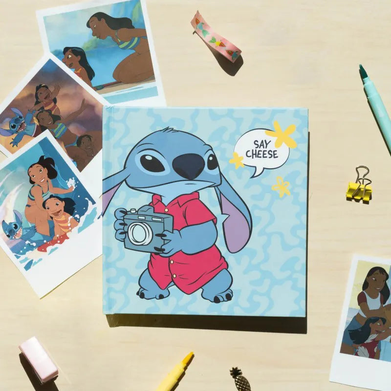 Disney Stitch – fotonuotraukų albumas 22 nuotraukoms iš „Tropical“ kolekcijos, 16x16 cm