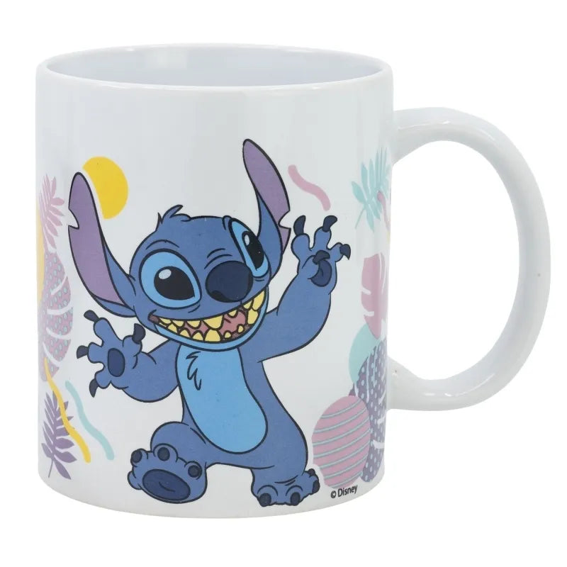 Disney Stitch – keraminis puodelis iš „Hawaiian Flower“ kolekcijos, 325 ml