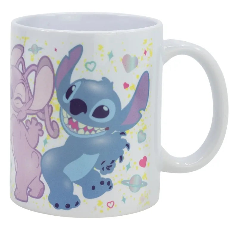 Disney Stitch – Keraminis puodelis iš „Stitch & Angel“ kolekcijos 325 ml