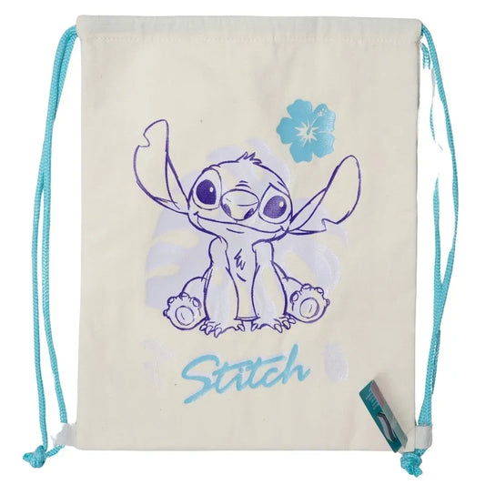 Disney Stitch – kuprinė su virvelėmis (30 x 40 cm)