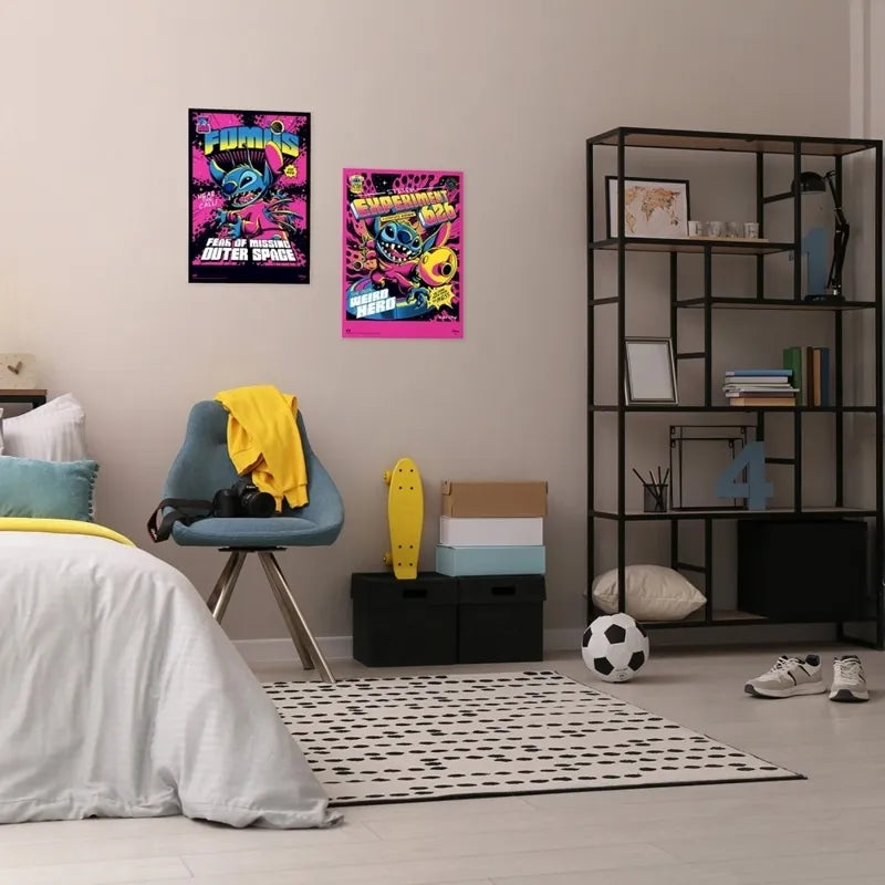Disney Stitch – mini plakatų rinkinys (38 x 52 cm, 2 vnt.)