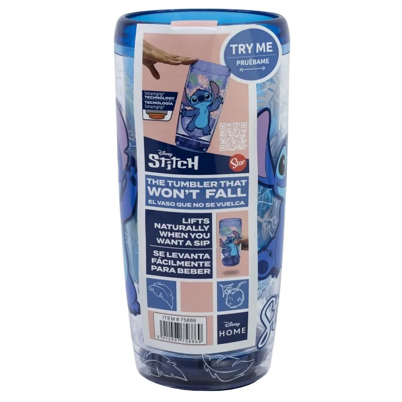 Disney Stitch - Ohana kolekcijos Smartgrip dvigubų sienelių puodelis, 625ml