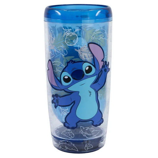 Disney Stitch - Ohana kolekcijos Smartgrip dvigubų sienelių puodelis, 625ml