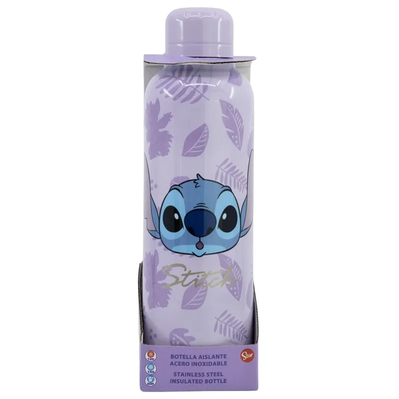 Disney Stitch – „Palms“ kolekcijos plieninė termogertuvė, 515 ml