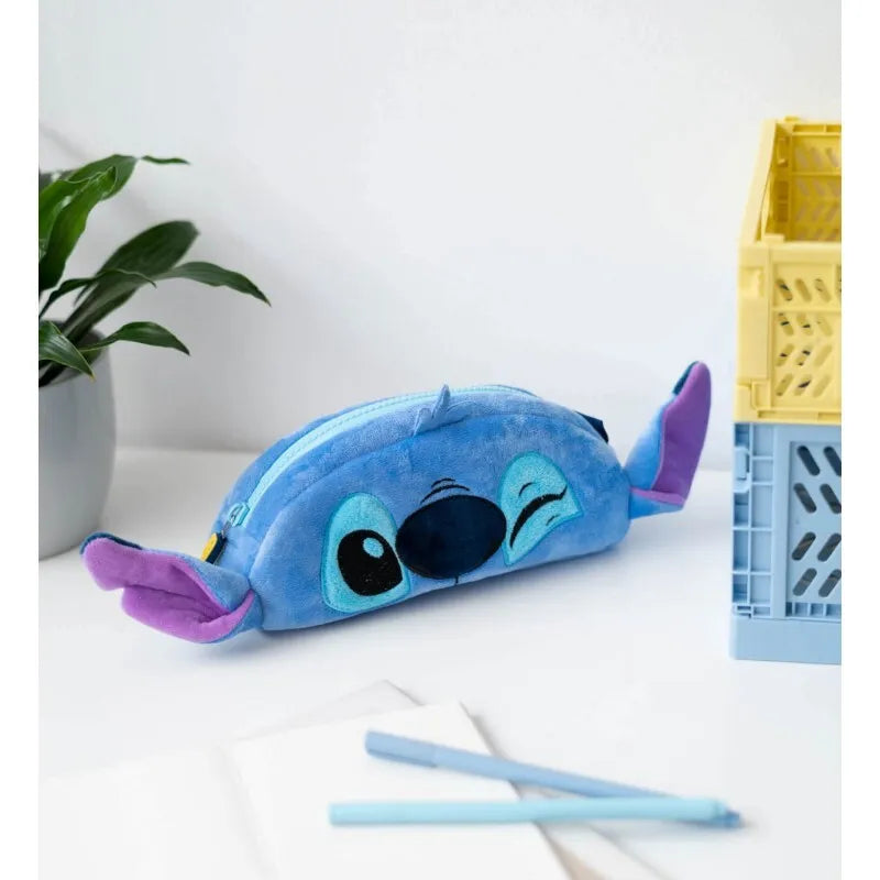 Disney Stitch – Pliušinis pieštukinės dėklas mokyklinėms prekėms